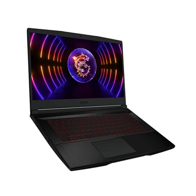 MSI Thin GF63 12UC-659 laptop (15,6"FHD/Intel Core i5-12450H/RTX 3050 4GB/8GB RAM/512GB) - fekete