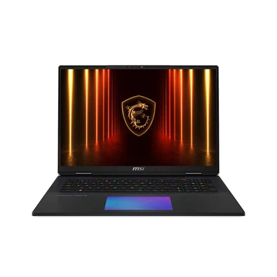 MSI Titan 18 HX AI A2XWJG-481 laptop (18"UHD+/Intel Core Ultra 9 275HX/RTX 5090 24GB/64GB RAM/4TB/Win11 Pro) - fekete