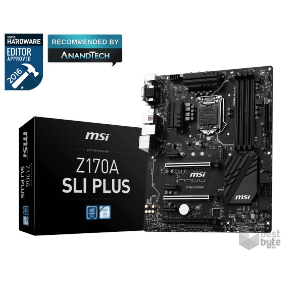 MSI Z170A SLI PLUS Intel Z170 LGA1151 ATX alaplap