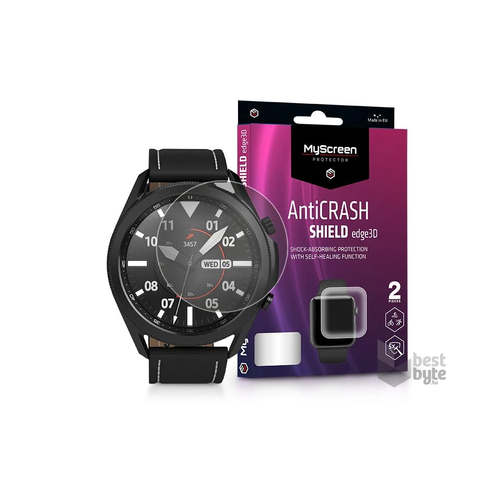 MSP LA-1922 Galaxy Watch 3 (45mm) ütésálló 2db-os kijelzővédő fólia