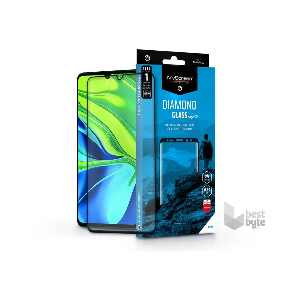 MYSCREENPROTECTOR MSP LA-1975 Xiaomi Mi Note 10/Mi Note 10 Pro 3D üveg kijelzővédő fólia