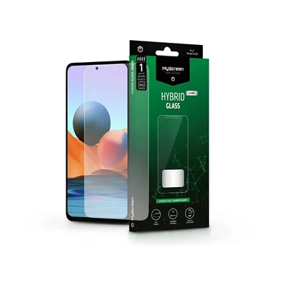MSP LA-2101 Xiaomi Redmi Note 10 Pro rugalmas üveg képernyővédő fólia Hybrid Glass Lite