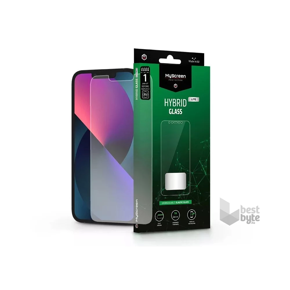 MSP LA-2269 iPhone 13 Mini Hybrid Glass Lite rugalmas üveg kijelzővédő fólia