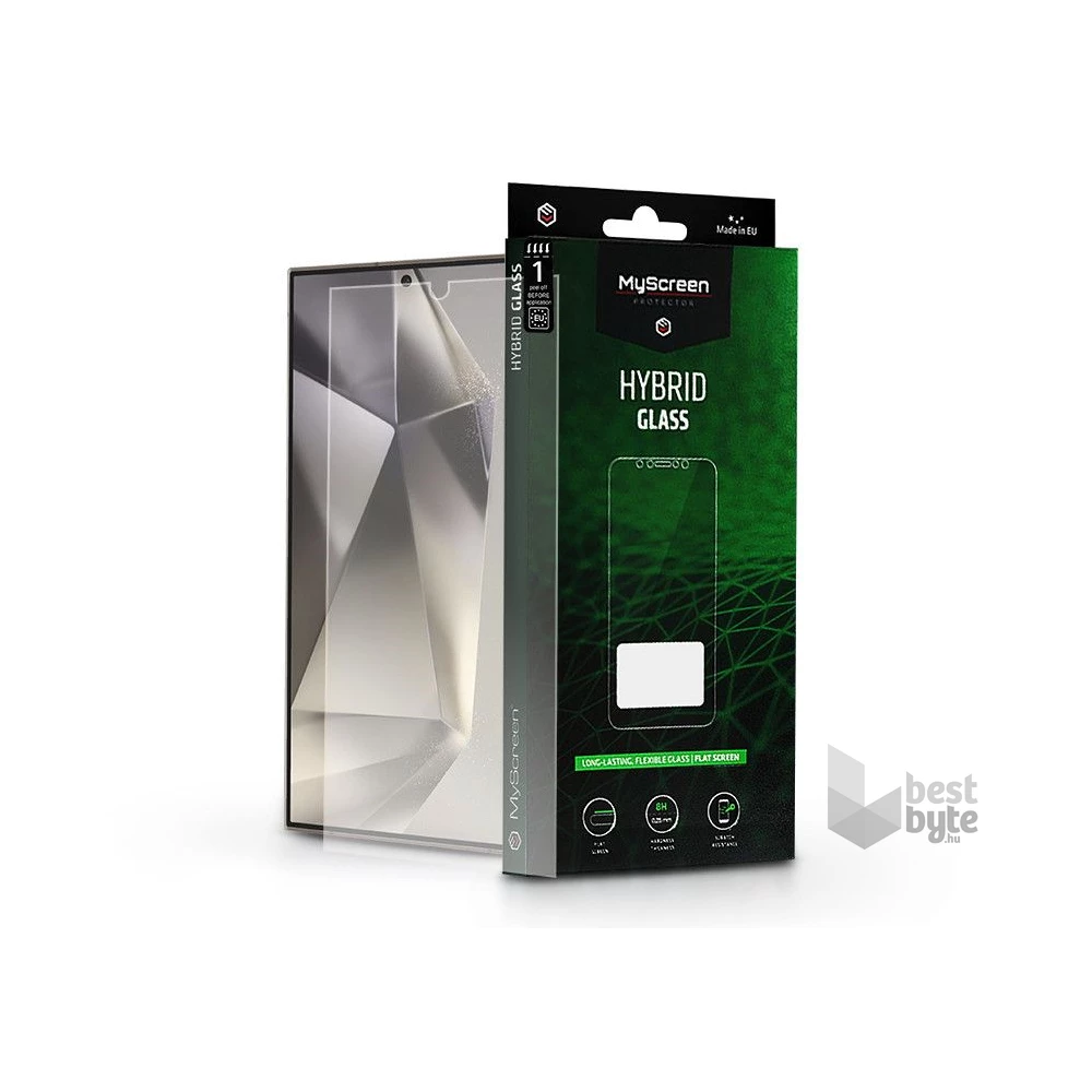 MSP MS231022 Samsung Galaxy S24 Ultra Hybrid Glass Edge edzett üveg képernyővédő fólia