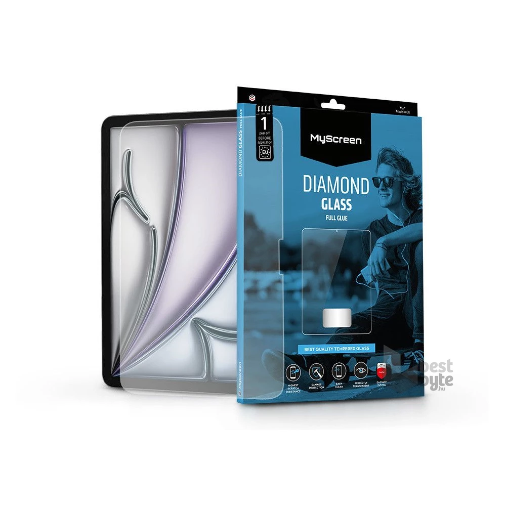 MSP MS236850 Apple iPad Air 11 (2024) Diamond Glass Full Glue üvegfólia