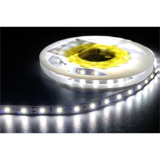 MW HQS-2835 5M 60LED/m 1260 lm/m 12W/m 24V hideg fehér 6500K LED szalag