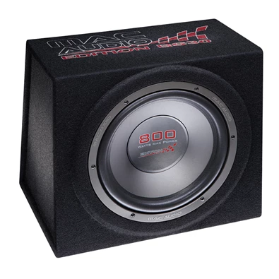 Mac Audio Edition BS30 fekete zárt autós mélynyomóláda