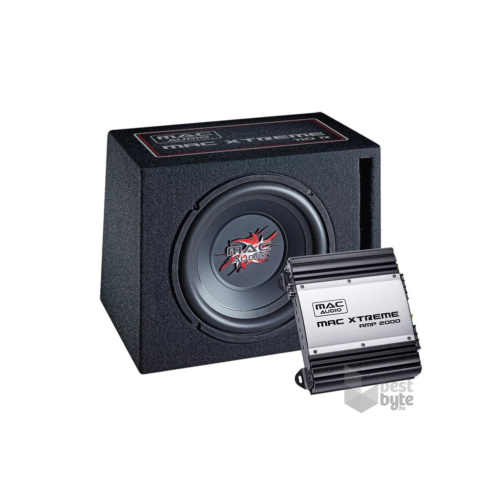 Mac Audio Mac Xtreme 2000 autós erősítő és mélynyomóláda