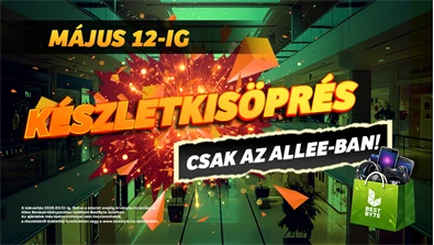 Májusban még inkább megéri betérni hozzánk az Allee-ba!