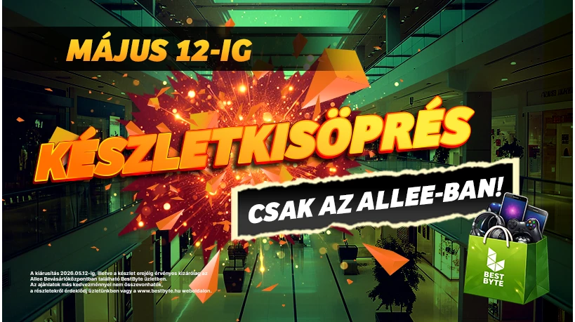 Májusban még inkább megéri betérni hozzánk az Allee-ba!