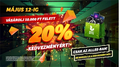 Májusban még inkább megéri betérni hozzánk az Allee-ba!