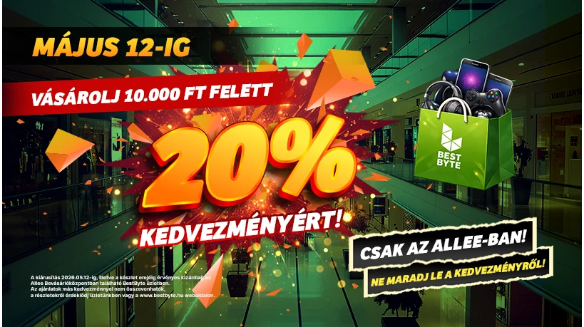 Májusban még inkább megéri betérni hozzánk az Allee-ba!