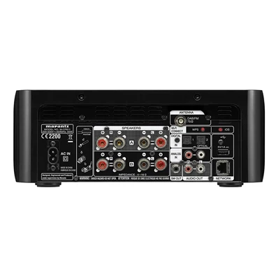 Marantz MCR611 fekete sztereó hálózati/CD/USB/FM erősítő