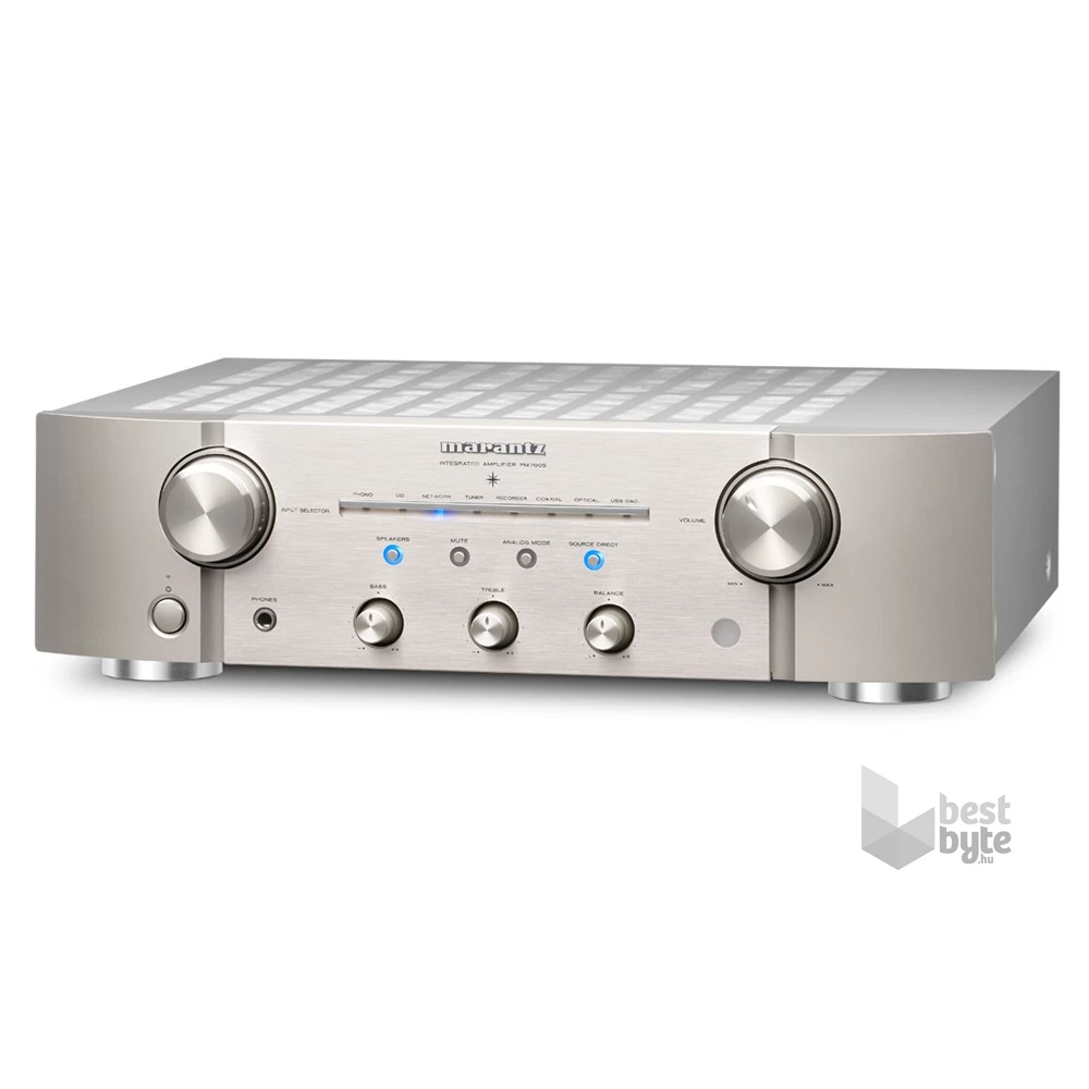 Marantz PM7005 ezüst-arany integrált sztereó erősítő
