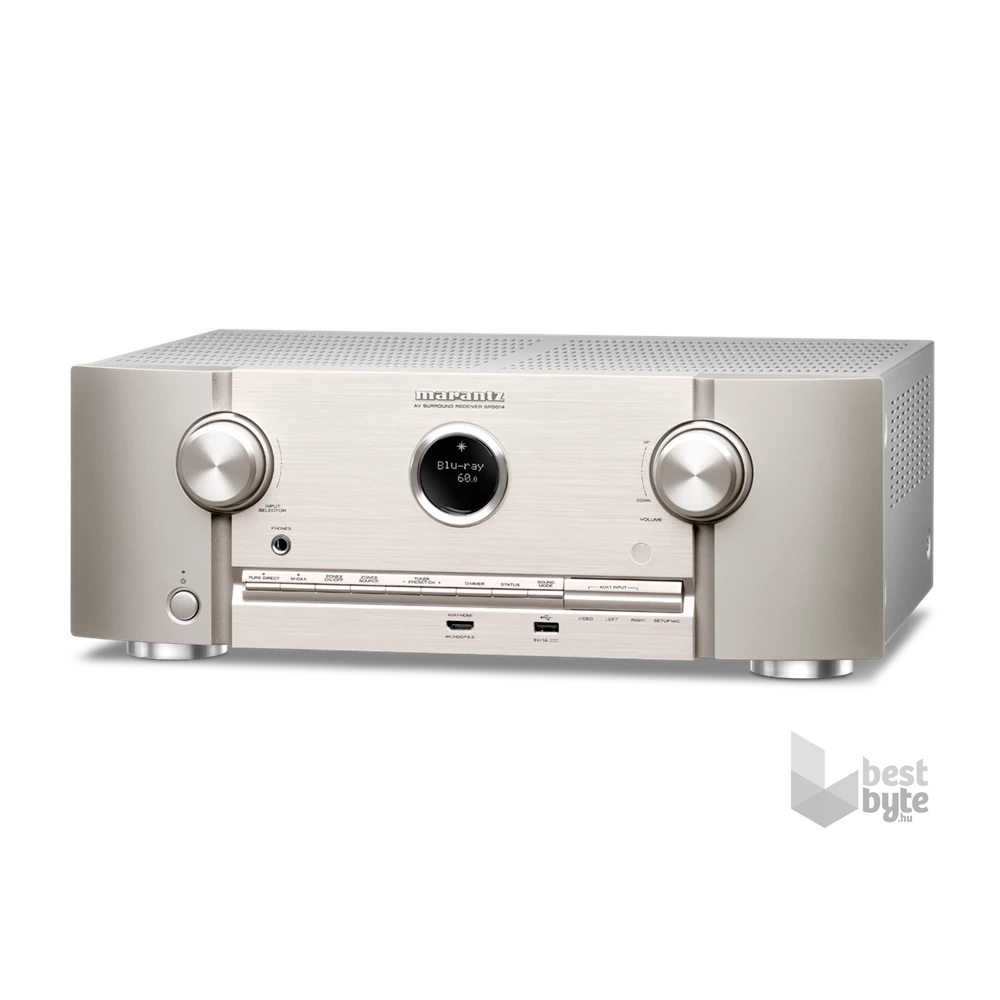 Marantz SR5014 ezüst-arany 7.2 csatornás házimozi rádióerősítő