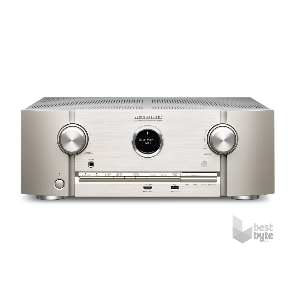 Marantz SR5014 ezüst-arany 7.2 csatornás házimozi rádióerősítő