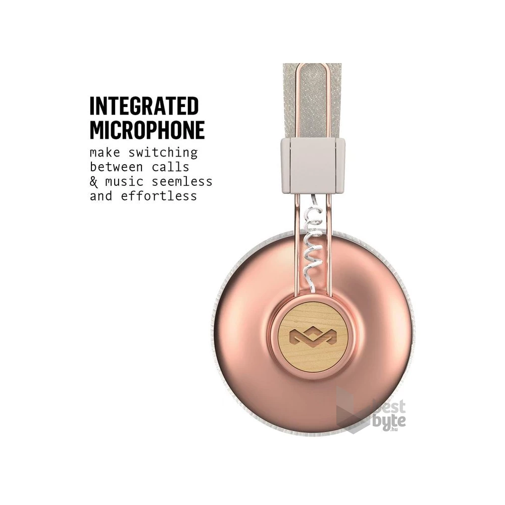 Marley Positive Vibration Bluetooth réz fejhallgató