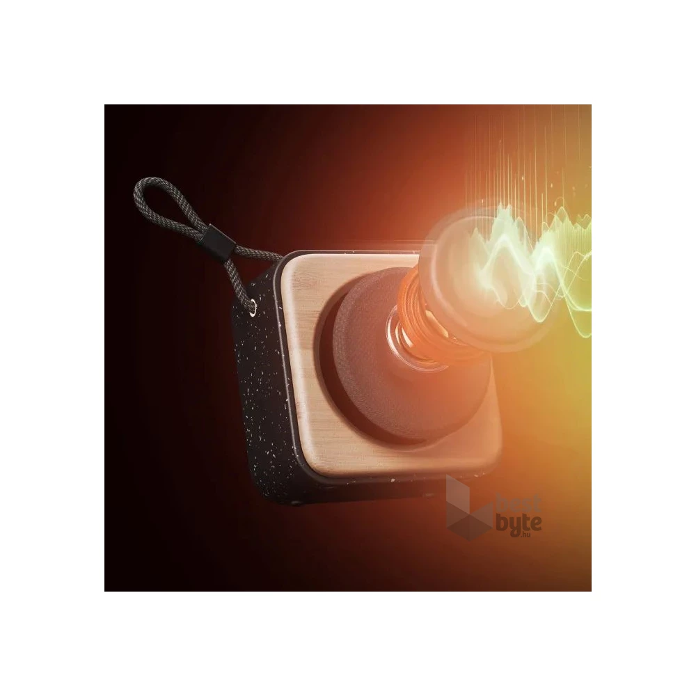 Marley Roots fekete Bluetooth hangszóró