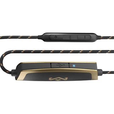 Marley Uplift 2 EM-JE103-BA Bluetooth fekete-arany fülhallgató headset