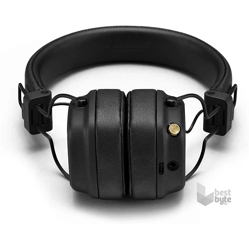 Marshall Major IV Bluetooth fekete fejhallgató