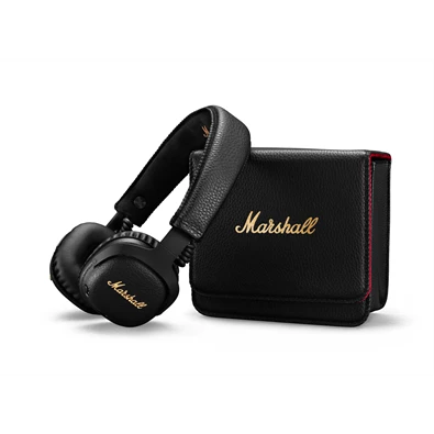Marshall Mid A.N.C. Bluetooth aktív zajcsökkentős fekete fejhallgató