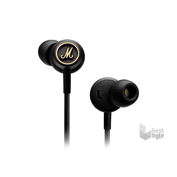 MARSHALL Mode EQ fekete-réz mikrofonos fülhallgató