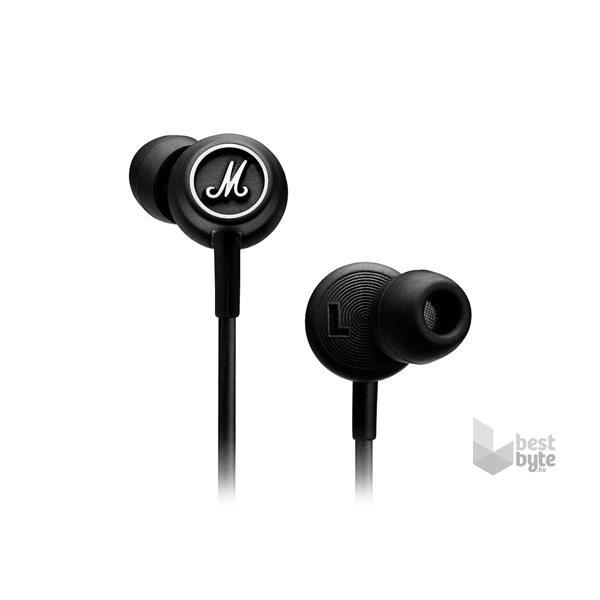 MARSHALL Mode fekete-fehér mikrofonos fülhallgató