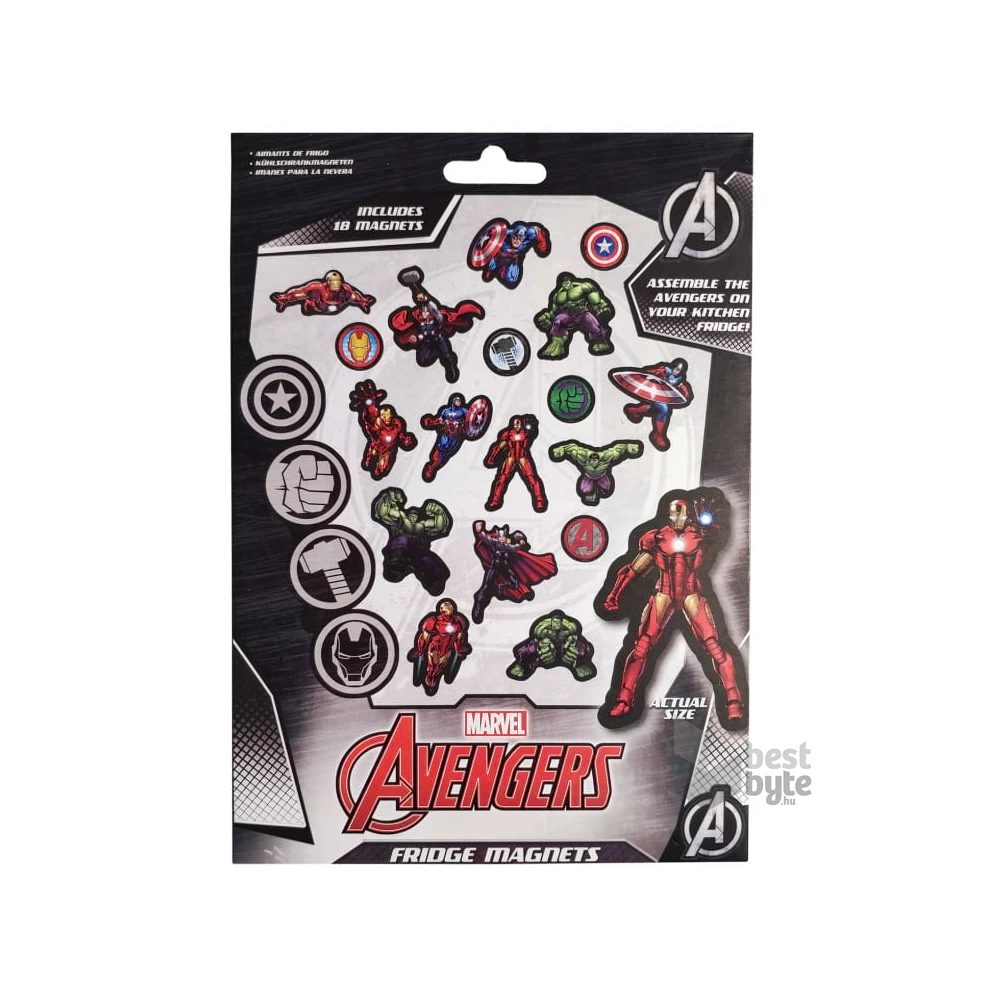 Marvel Avengers hűtőmágnes szett