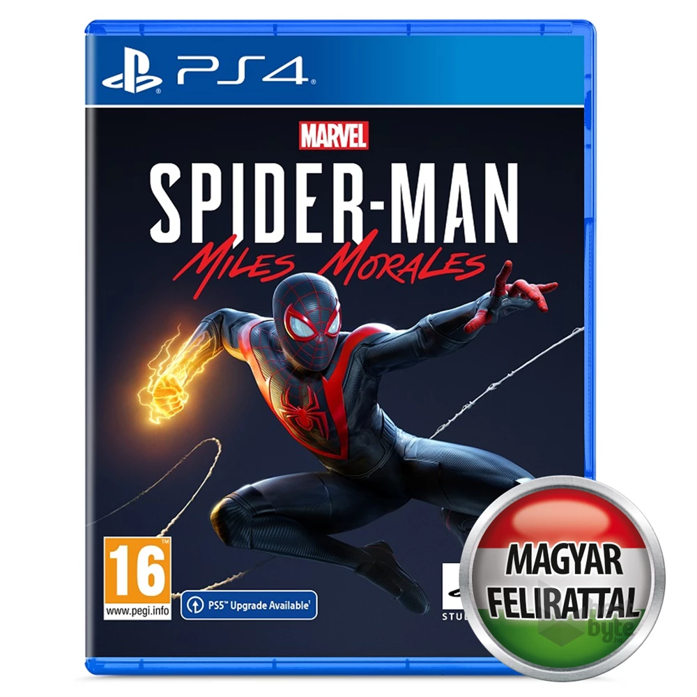 Marvel`s Spider-Man Miles Morales PS4 játékszoftver