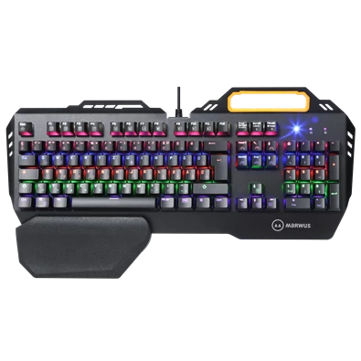 Marwus GK110 RGB (Blue Switch) HUN mechanikus gamer billentyűzet