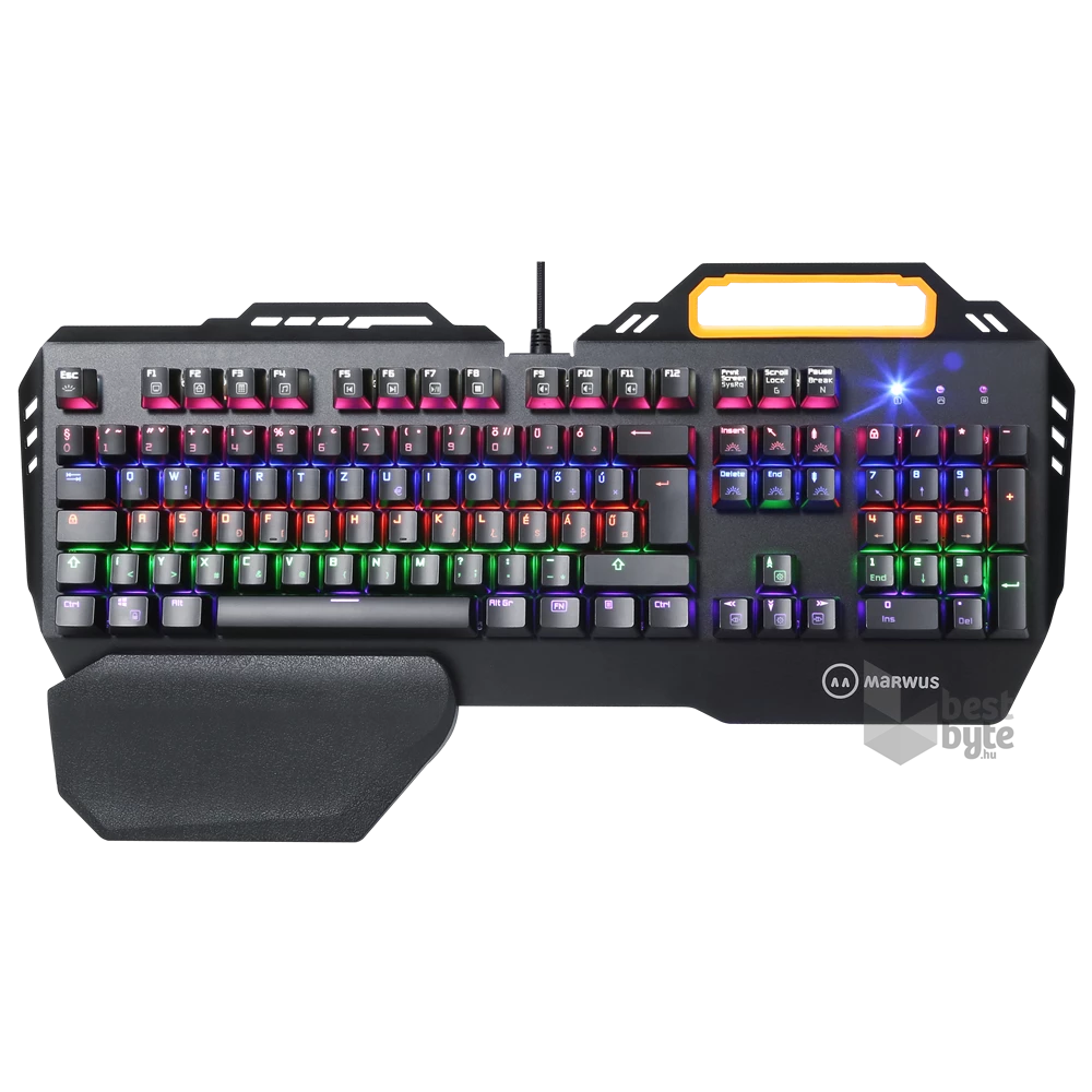 Marwus GK110 RGB (Blue Switch) HUN mechanikus gamer billentyűzet