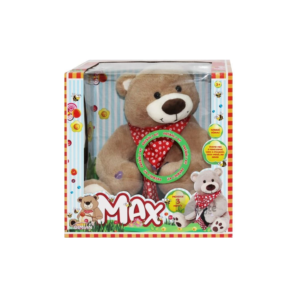Max - A mesélő mackó interaktív plüss