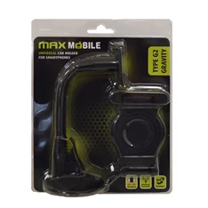 Max Mobile Type G2 Gravity Flex univerzális szélvédőre helyezhető autós mobiltartó
