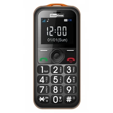 Maxcom MM560BB Mobiltelefon Extra nagy gombokkal, narancs