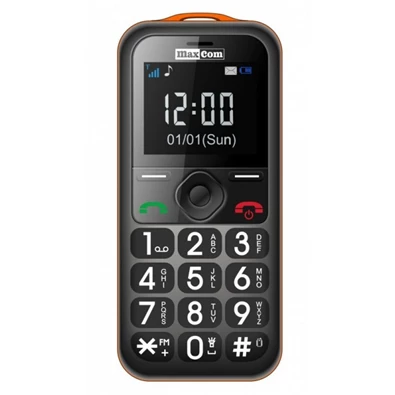 Maxcom MM560BB Mobiltelefon Extra nagy gombokkal, narancs