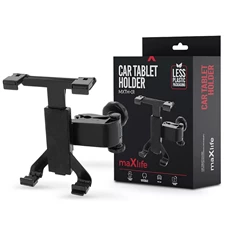 Maxlife ML080424 MXTH-01 fejtámlára szerelhető fekete telefon/tablet autós tartó