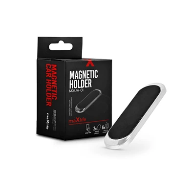 Maxlife TF-0075 univerzális műszerfalra helyezhető mágneses fekete autós telefon tartó