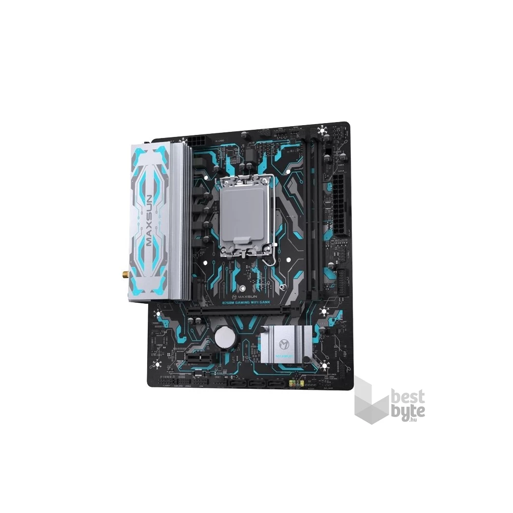Maxsun B760M GAMING WIFI GANK V2 Intel B760 LGA1700 mATX alaplap