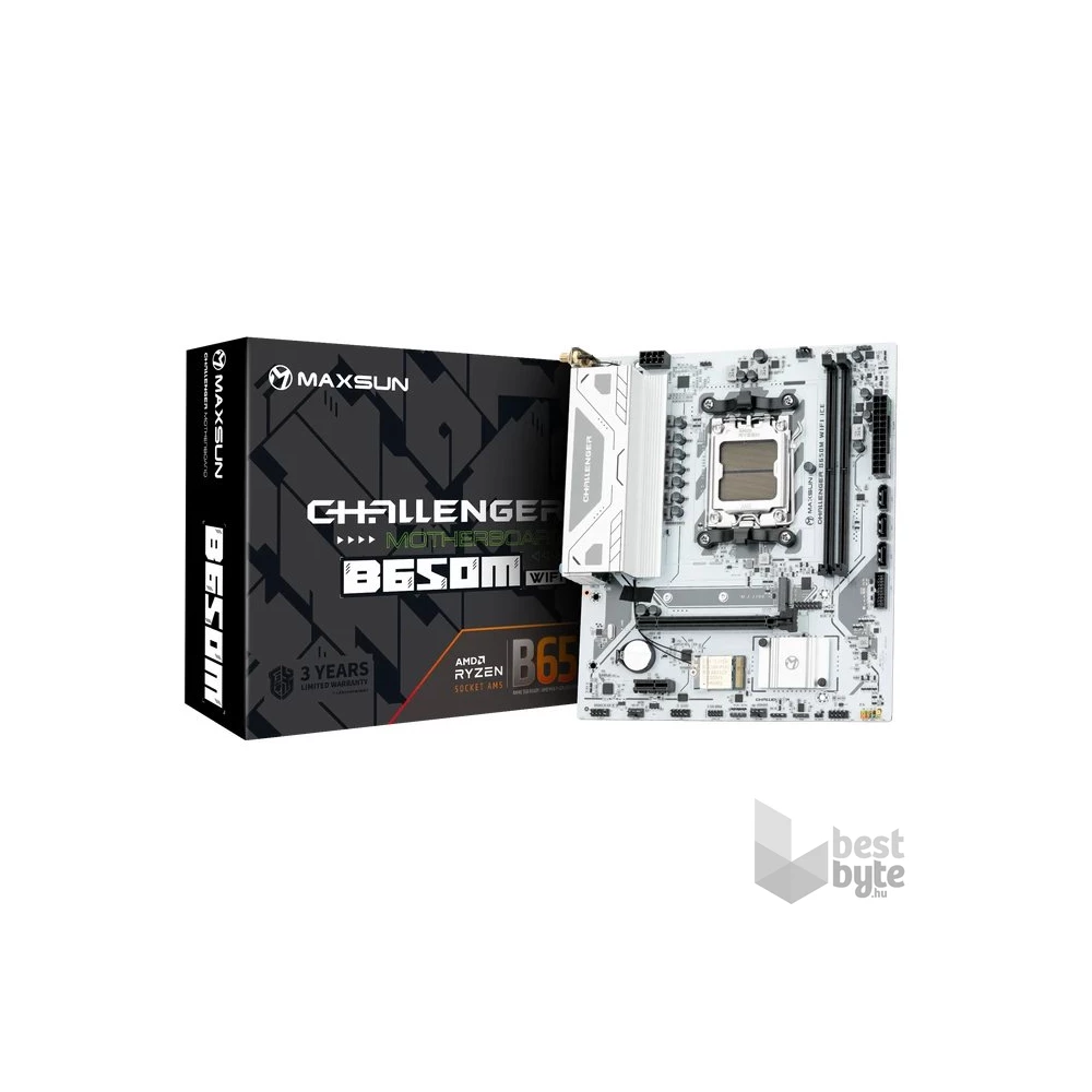 Maxsun Challenger B650M WIFI ICE alaplap