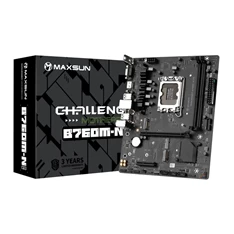 Maxsun Challenger B760M-N D5 V2 Intel B760 LGA1700 mATX alaplap