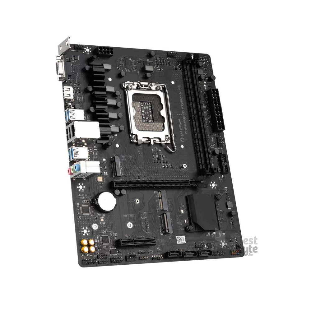 Maxsun Challenger B760M-N D5 V2 Intel B760 LGA1700 mATX alaplap