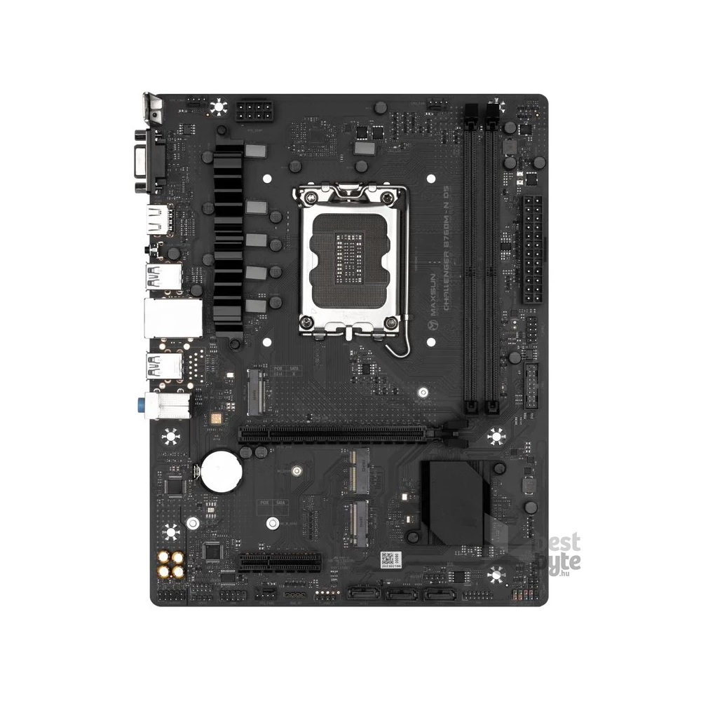 Maxsun Challenger B760M-N D5 V2 Intel B760 LGA1700 mATX alaplap