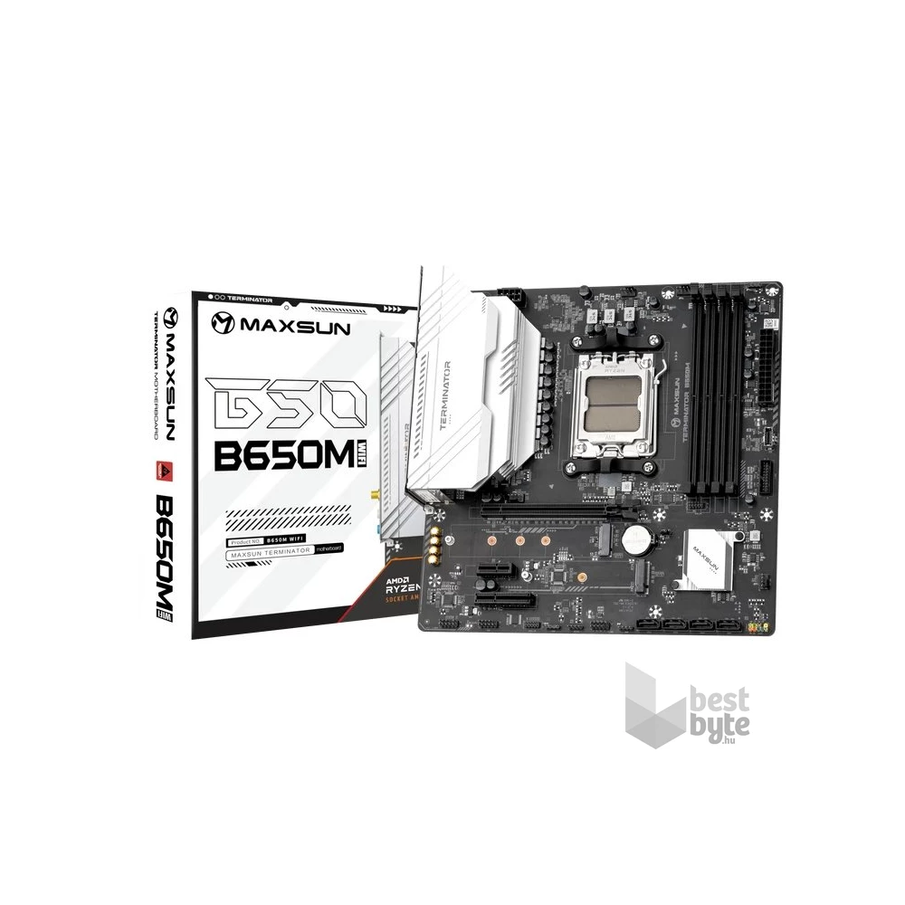 Maxsun Terminator B650M WIFI6 AMD B650 AM5 mATX alaplap
