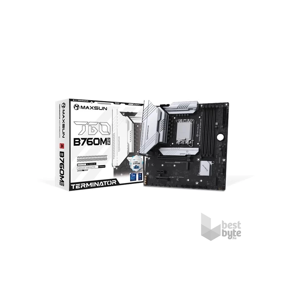 Maxsun Terminator B760M D5 Intel B760 LGA1700 mATX alaplap