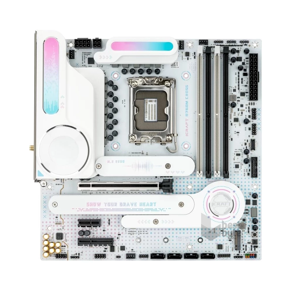 Maxsun iCraft B760M CROSS Intel B760 LGA1700 mATX alaplap