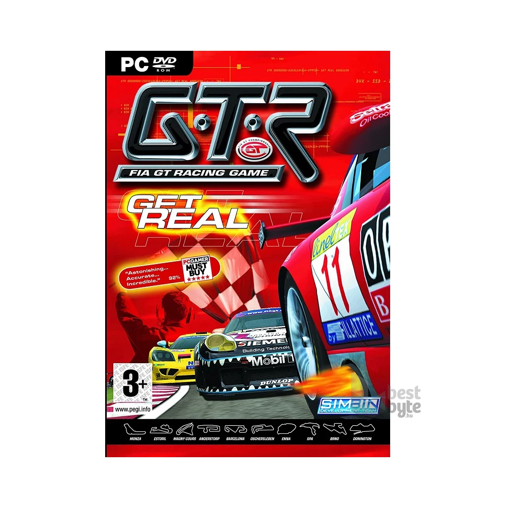 Megagames: GTR PC játékszoftver
