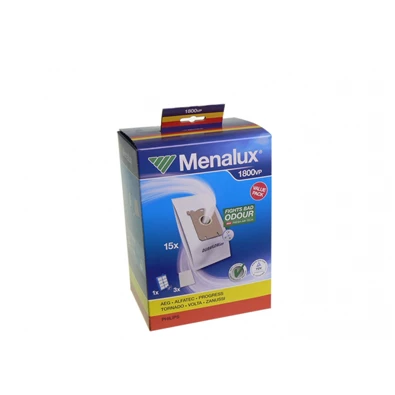 Menalux 1800VP  15 db szintetikus porzsák + 1 HEPA + 3 motorfilter