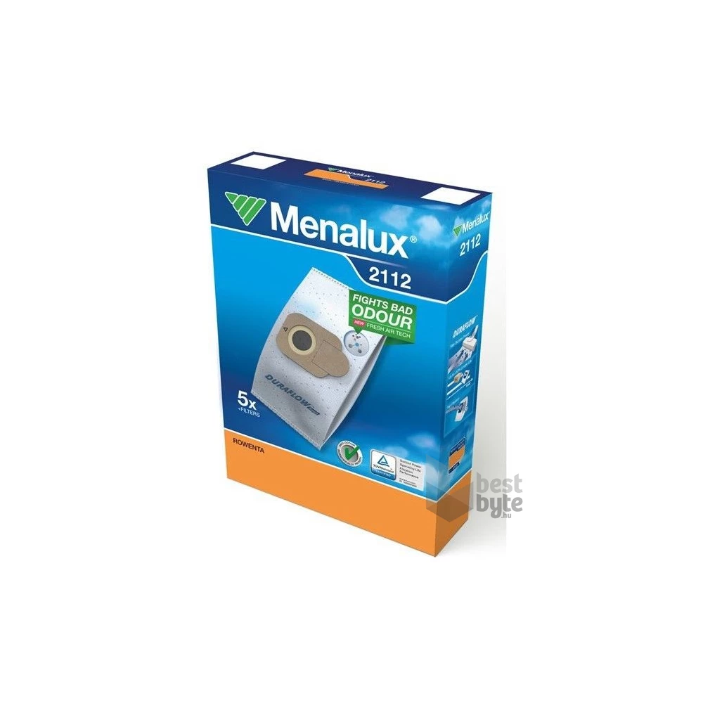 Menalux 2112 5 db szintetikus porzsák+1 mikroszűrő