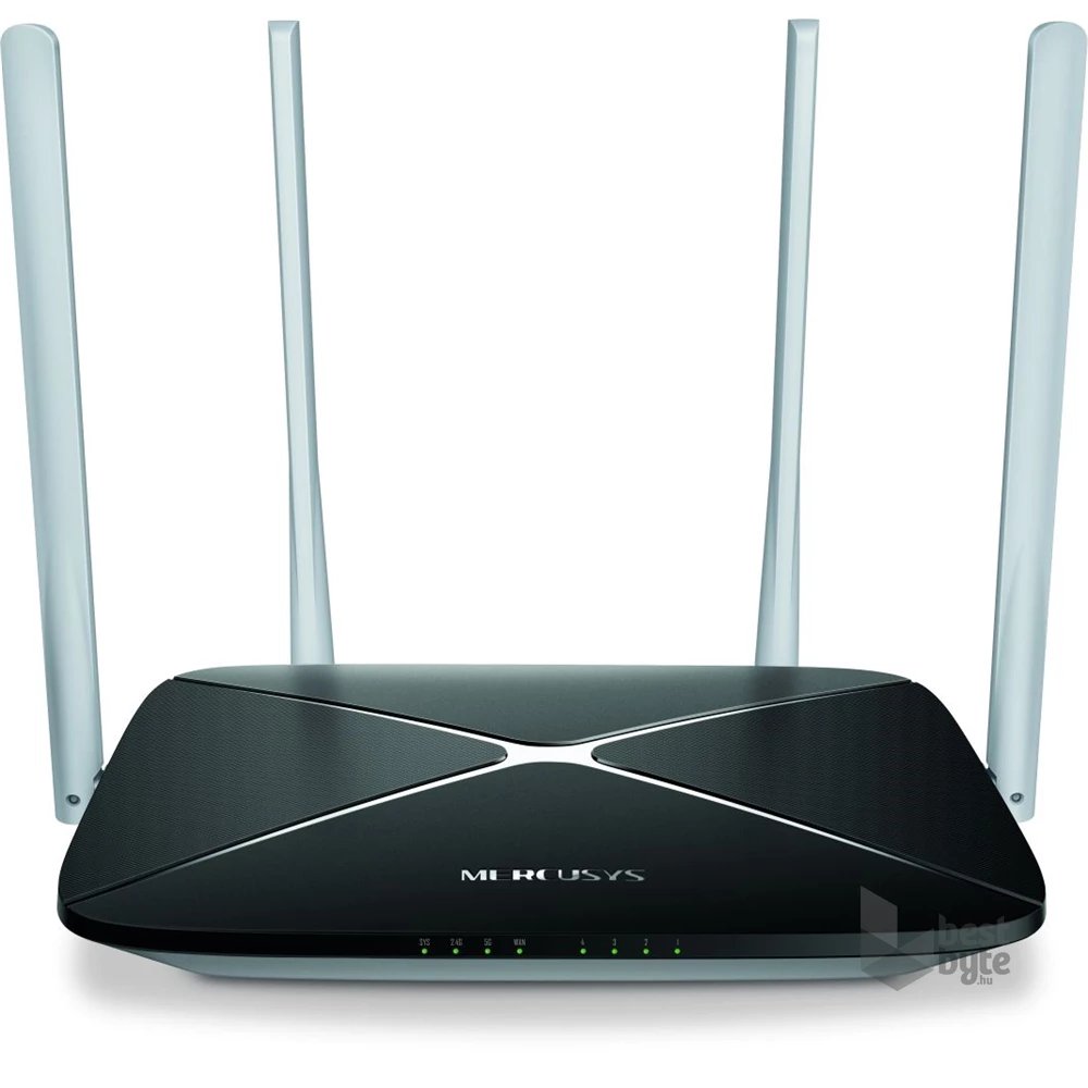 Mercusys AC12 1200Mbps Dual Band Vezeték nélküli router
