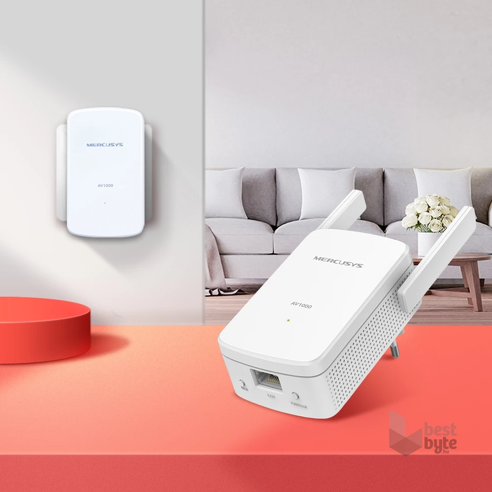 Mercusys MP510 KIT AV1000 Gigabit Powerline WiFi Kit